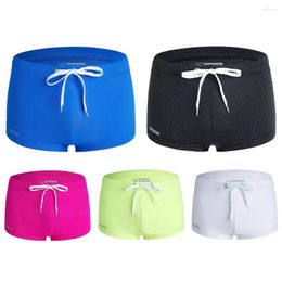 Men's Swimwear S/M/L/XL Pant Men Swimsuit Beach Trunk Short Size Slim Fit Soft Swim Shorts Boxer Brief