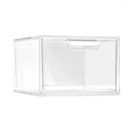 Storage Bags Stackable Makeup Organiser And Acrylic Organisers Clear Plastic Drawer With Handles For Vanity