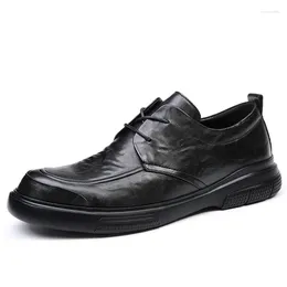 Dress Shoes Men's Comfortable Casual Brand Leather Shoe Top Quality Driving Moccasin Men Luxury Flats Boat
