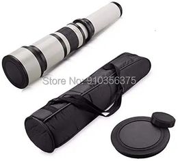 JINTU 6501300mm Manual Supper Telescope Telepo Lens Camera Lenses for Pentax FUJI DSLR Carry Bag 231226