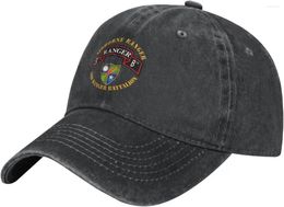 Ball Caps 3rd Ranger Battalion Cowboy Hats For Men Women Adjustable Denim Baseball Cap