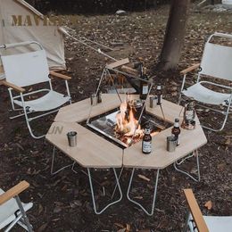 Camp Furniture Multifunctional Splicing Folding Table Outdoor Camping Combination For Leisure Portable Minimalist Light Garden