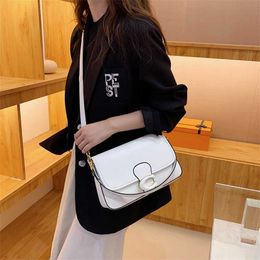 28% OFF Designer bag Autumn New Women's One Size Soft Face Single Shoulder Car Stitching Magnetic Buckle Small Square PU Crossbody Bag