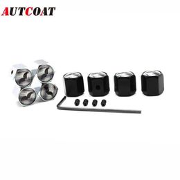 PcsSet Zinc Alloy Antitheft Mustache Tire Valve Stem Cap Tire Wheel Stem Air Valve Caps for Auto Cars