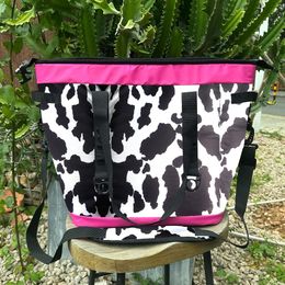 Leopard Cooler Crossbody Bags Fashion Print Waterproof Insulated Shoulder Bag Large Capacity Picnic Lunch Thermal Domil105 231226