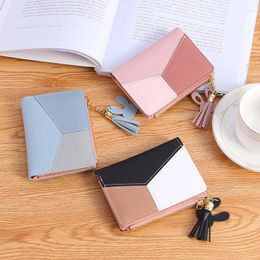 Wallets Women Wallet PU Leather Made Of Purses Card Holder Foldable Portable Lady Coin Cartera Mujer