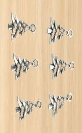 200pcs christmas tree antique silver charms pendant jewelry DIY Necklace Bracelet Earrings accessories 2114mm Customize Generatio5499862