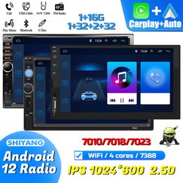 New Car Android Mp5 Player 7-Inch Large Screen Navigation Host Gps/Wifi /Carplay+Auto/Reverse Image Application Download