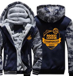 Rocket League Hoodies Camouflage sleeve Pullover Winter Jacket Rocket League Sweatshirts Long Sleeve Coat X0721238z4049548