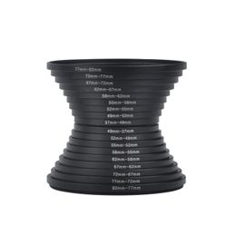 Camera Lens Philtre Step Up Down Ring Adapter for 37mm 49mm 52mm 55mm 58mm 62mm 67mm 72mm 77mm 82mm 231226