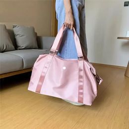 Bags LL203 Unisex Yoga Handbags Travel Beach Duffel Bag Shoulder Bags Waterproof Gym Fitness Exercise Cross Body Bags Stuff Sacks