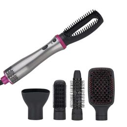 Dryers Hair dryer 5 in 1 Multifunction Professional Negative Ion Hair Dryer with Comb Hair Dryer Set Curling Wand Straight Hair