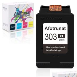 Other Packaging Printing Products Wholesale Afotrunat Ink Cartridge 303 Xl For 303Xl Replacement Black Envy P O 7134 7830 6232 6230 Dhqj5