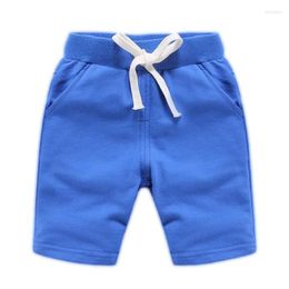 Shorts 2023 Summer For Boys Girls Cotton Solid Colour Children Panties Elastic Waist Beach Short Sports Pant Toddler Kids Clothes