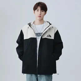 Men's Jackets 2023 Jacket Hooded Korean Casual Student Fashion Top Varsity Winter Men