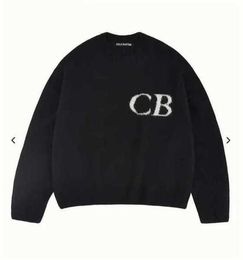 cole buxton knit Good Quality Oversized Cole Buxton Fashion Sweater Men 1 Black Grey Sweatshirts Knit Jacquard Women Sweater Mens Clothing e1