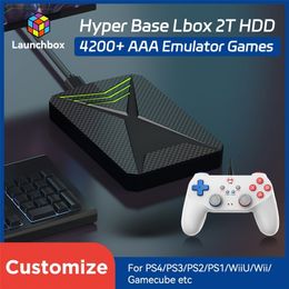 box 2T Game Hard Drive Disc fo Wii WiiU GAMECUBE etc with 4200 3D PC Games Portable Console For Laptop 231226