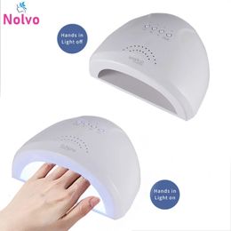Portable Gel Nail Lamp Nail Dryer 48W Nail Dryer For Manicure Curing Poly Gel Nail Polish Drye With Motion Sensing Nail Tools 231227