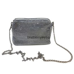 Shoulder Bags Elegant Women Rhinestones Evening Clutch Handbags Shiny Dinner Party Wedding Underarm Bag forblieberryeyes