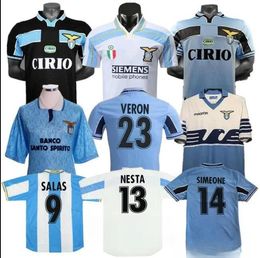 SIMEONE 1989 1990 retro soccer jerseys Vintage 1991 92 95 98 99 00 01 14 NEDVED SALAS GASCOIGNE NESTA Classic football shirt VERON CRESPO MIHAJLOVIC