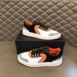 Fashion Casual Shoes Men's Balmaiins New Leather Summer Sneaker Trend Lace Up Breathable Versatile Sports Sneakers Board Designer SRPJ