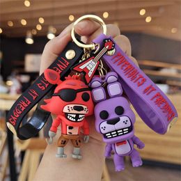 Five Nights At Freddy's 3 Pendant Cartoon Doll High Quality Game Pvc Keychain