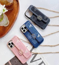 Fashion Designer Embroidery Wallet Phone Cases for iPhone 14 14pro 14plus 13 12 11 pro max XR Xsmax 7 8 plus Cloth Leather Handbag1606440