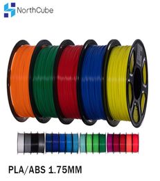 Printer Ribbons NorthCube PLAABSPETG 3D Filament 175MM 343M10M10Colors 1KG Printing Plastic Material for and Pen 2211037657124