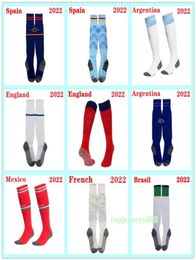 2022 Argentina England Brazil Spain soccer socks Mexico Brasil football socks 2023 adult Kids Sports Socks255D2729776