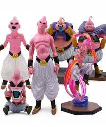 6 Style 1244cm ZERO Majin Buu PVC Action Figures DBZ Super Saiyan Figure PVC Collectible Model Toys 201202332r3728763