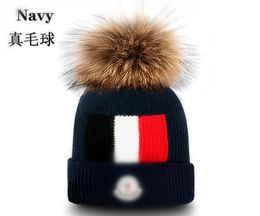 Hiphop Outdoor True Hairball High-quality Beanie Candy Colour Winter Solid Unisex