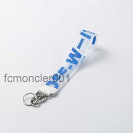 of Key Chain Offs White Luxury Rings Keychains Clear Rubber Jelly Letter Print Keys Ring Fashion Men Women Canvas Keychain Camera Pendant Beltq9vjjk F5VP