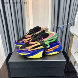 Womens Rend Balmaiins Shoe Shoes Space Sneaker Bullet Fashion Outdoor Ultra-thick Spaceship Sole Ufo Shape Top Spring Summer Sneaker Mens 6K4R