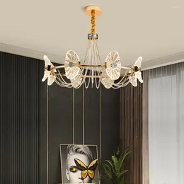 Pendant Lamps Light Luxury Main Living Room Chandelier Postmodern Simple Atmosphere Home Restaurant High-grade 2023 Lighting