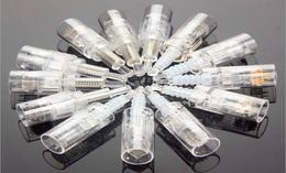 Microneedling 13579123642 Pins Round Nano Needle Bayonet Port And Screw Port Cartridge For MYM Derma Pen Mocroneedle Roller4892819