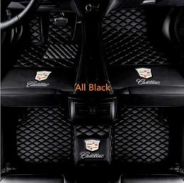 Carpets Suitable for Cadillac ATS CTS CT6 SRX XT5 XTS 20002021 allweather waterproof and nonslip Car Floor Mats