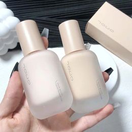 Liquid Foundation 40ml Light Breathable Brighten Skin Oil Control Moisturising Cosmetics Face Base Cream Cover Dark Circles 231227