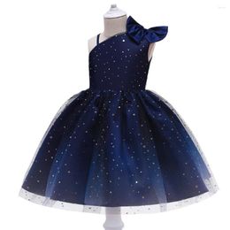 Girl Dresses Children's Strapless Princess Costume With Star Net Gauze
