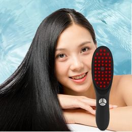 Electric Scalp Massager For Hair Growth Head Massage Comb Nano Spray Nourishing Scalp Light Therapy Vibration Head Massager 231227