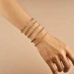 Charm Bracelets LIEBE ENGEL 14K Gold Plated Cubic Zirconia Tennis Bracelet Chain Women Color Hand Multiple Styles Jewelry