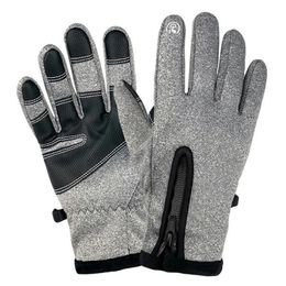 LOCLE Winter Ski Gloves Men Women Child Touch Screen Snowboard Outdoor Sports GloveS Windproof Snow Skiing Motorcycle Gloves 231227