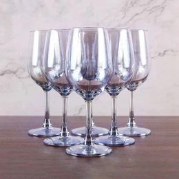 Wine Glasses Creative Sequin Blue Glass Cup Cups Champagne For Drinks Original Cocktail Set Wineglass Spirit S