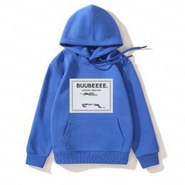 Children Clothes Brand Warhorse Printed Personalised Boys Sweatshirt Pullover Tops Designer Luxury Hoodie Kid Autumn Sweater SDLX Luck