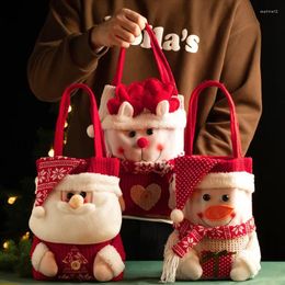 Gift Wrap 2024 Christmas Santa Sack Children Xmas Gifts Candy Bags Exquisite Stocking Decorations