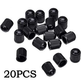 PCS Car Tire Valve Plastic Black Bike Tyre Valve Caps with O Rubber Ring Covers Dome Shape Dust Valve for Car Motorcycles