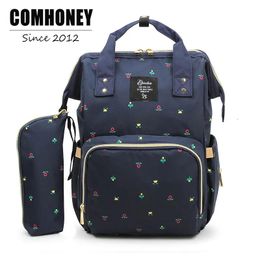 Bags Backpack Diaper Bag Fashion Mummy Maternity Nappy Bag 21*27*42cm Changing Bag Wet Organizer Traveling Backpack Baby Nursing Bag