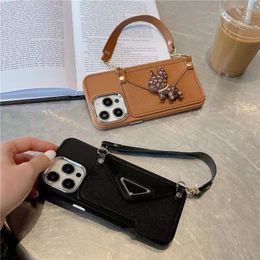 Designer iPhone Case 15 14 Pro max Deluxe LU Leather Card Slot Holder French Fighting Dog Wallet High Quality 18 17 16 15pro 14pro 13pro 13 12pro 12 11 XS 7 8 Plus