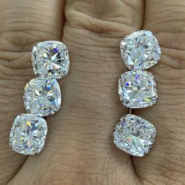 Meisidian Gemstone Lab Grown Moissanite 6 6MM 1 Carat VVS D Colourless Cushion Cut Loose Stones H1015254x