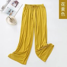 Women's Sleepwear Women Spring Trousers Home Wear Pants Pyjama Multiple Colour Winter Homewear Autumn Lounge Modal Loose