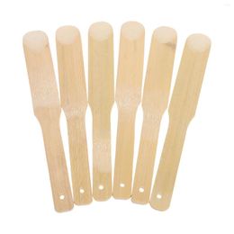 Baking Tools 6 Pcs Tool Mixing Spoon Tofu Press Mini Cake Boards Bamboo Wonton Stuffing